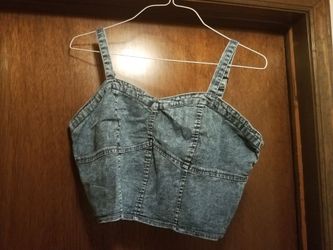 Women's Denim Stretch Top