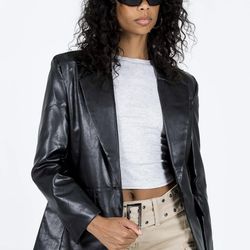 Princess Polly Leather Jacket 