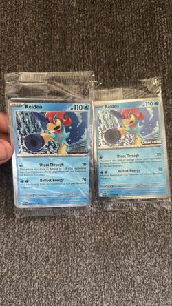 Keldeo promo card