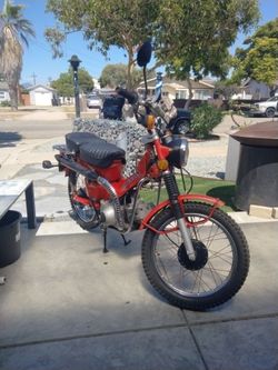 1983 CT 110 Honda Trail bike