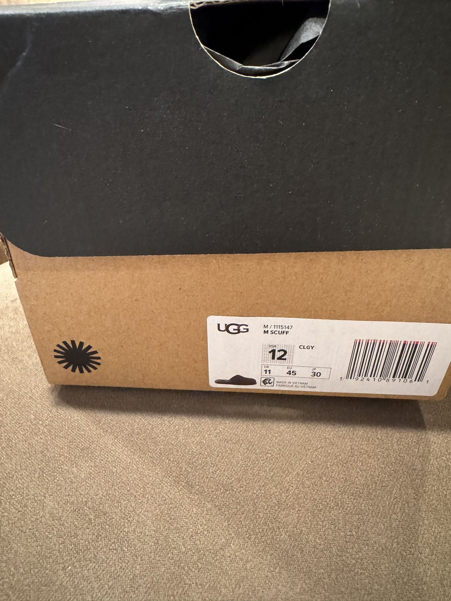 Brand New Men’s UGG Scuff Slippers Size 12