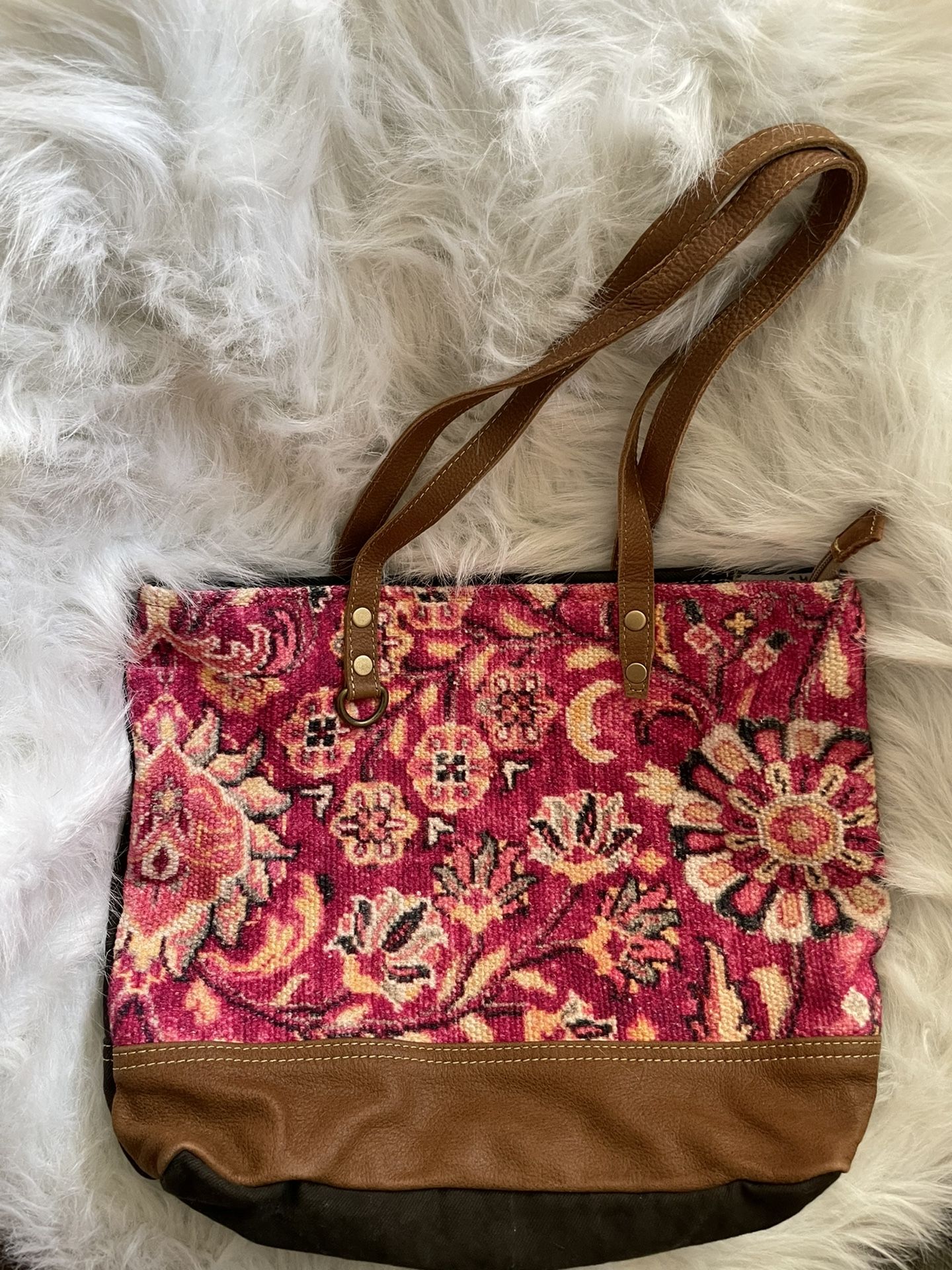 Myra Blossomy Pink Tote Bag