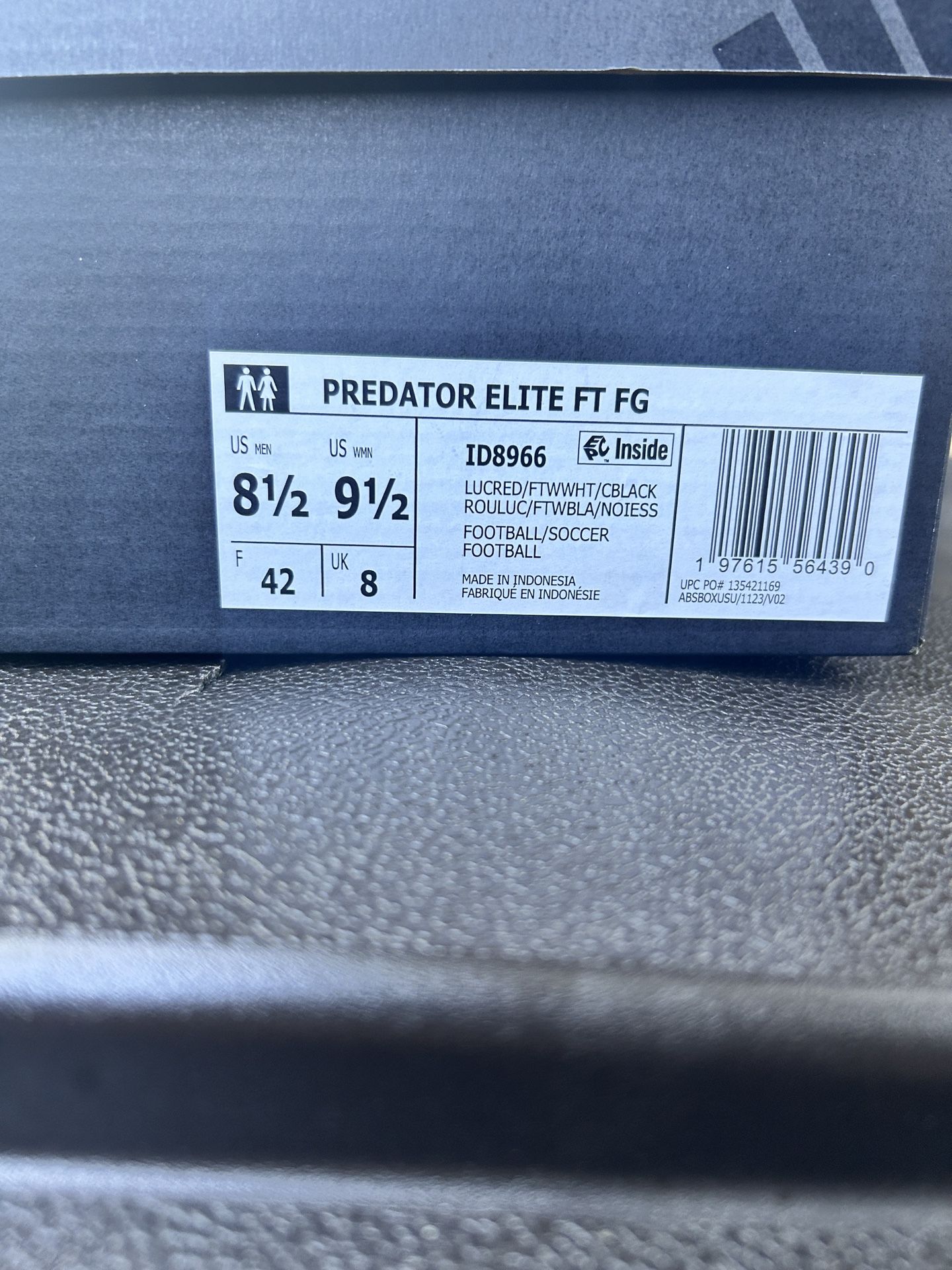 Adidas Predator 25 Elite Size 8.5