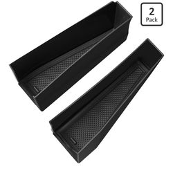 Front Door Handle Inserts for Tesla Cybertruck 2024+, Storage Tray Box Caddy with Leather Liner Inserts
