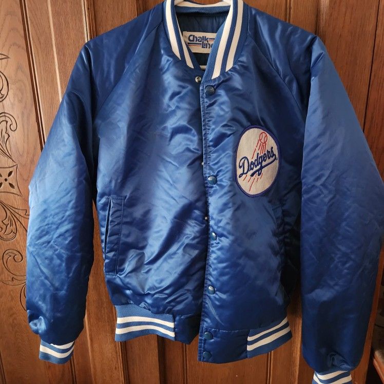 Vintage 1990 Dodgers Satin Jacket