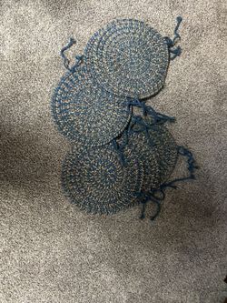 Chair Pads Set Of 6 Braided 