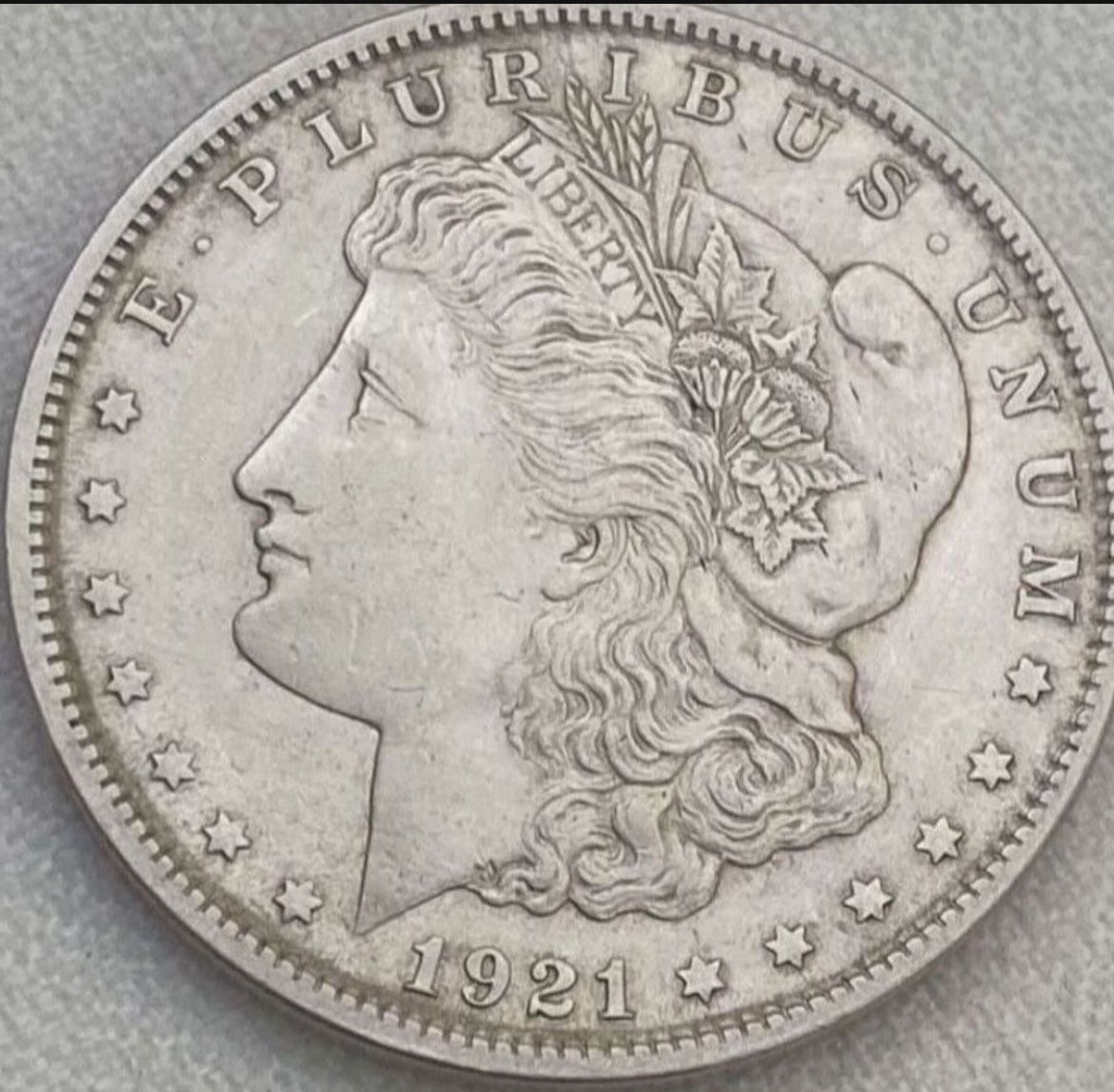 $1 1921 Morgan Dollar, Collectable Coin USA 