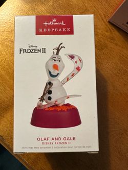 Hallmark Keepsake Disney Frozen II Olaf & Gale