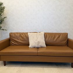 Faux leather Sofa