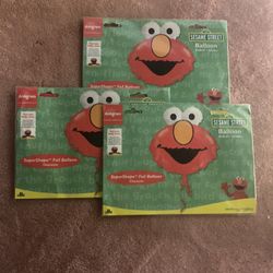 3 Elmo Balloon