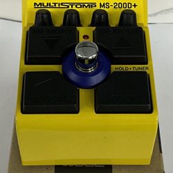 Zoom MS-200D+ Multi Stomp Guitar Effects Pedal Brand New 