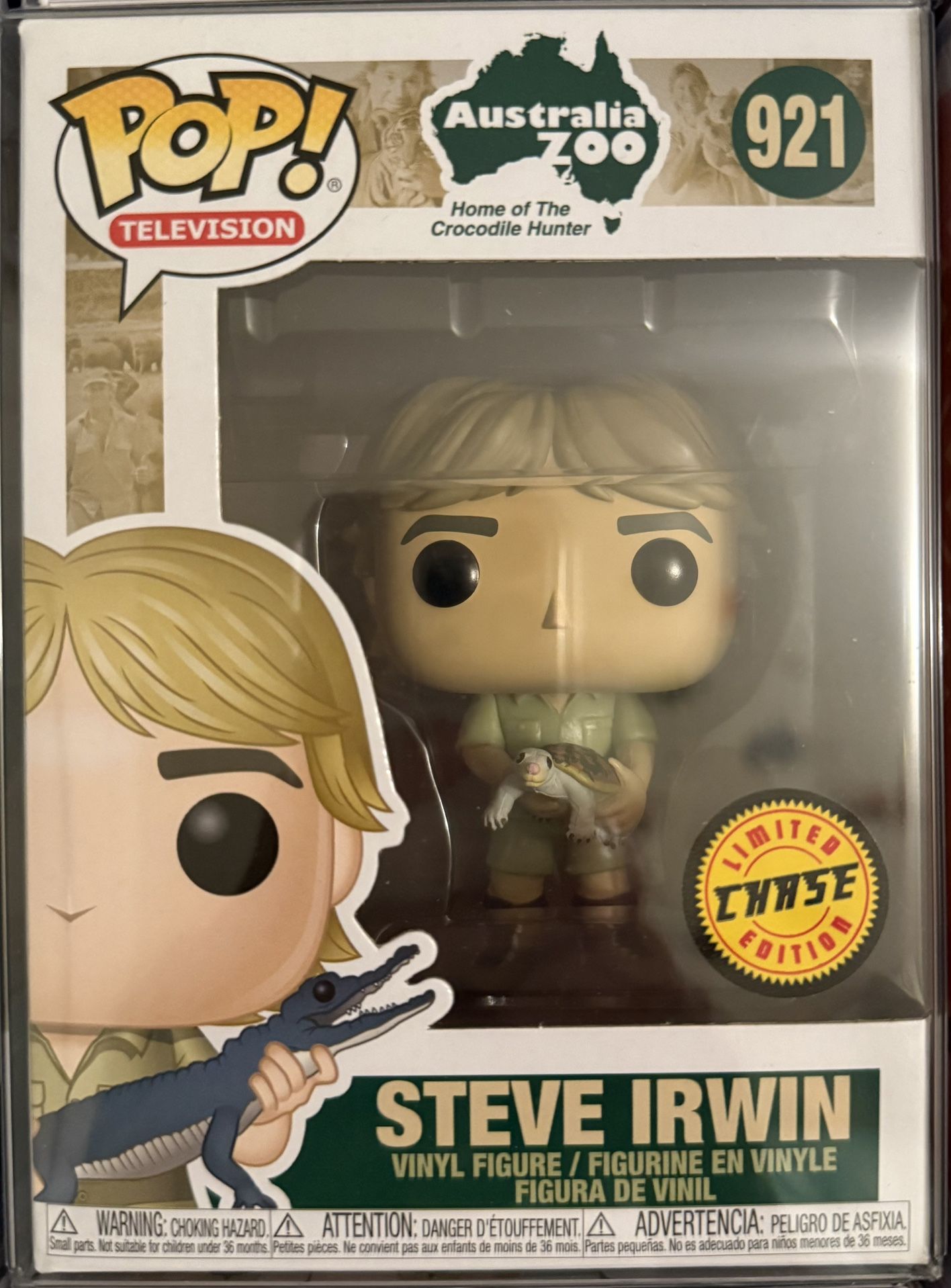 Steve Irwin Turtle Chase Funko Pop