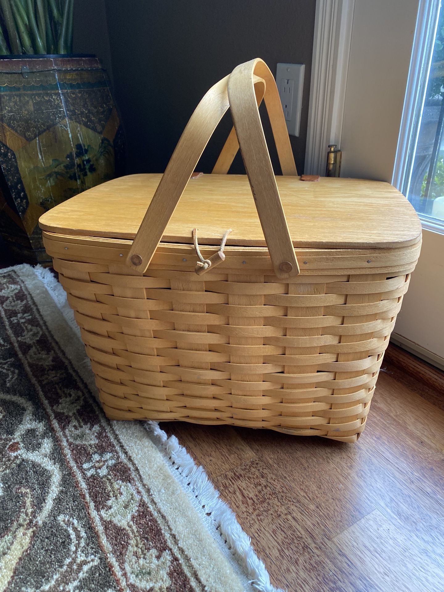 Longaberger Picnic basket