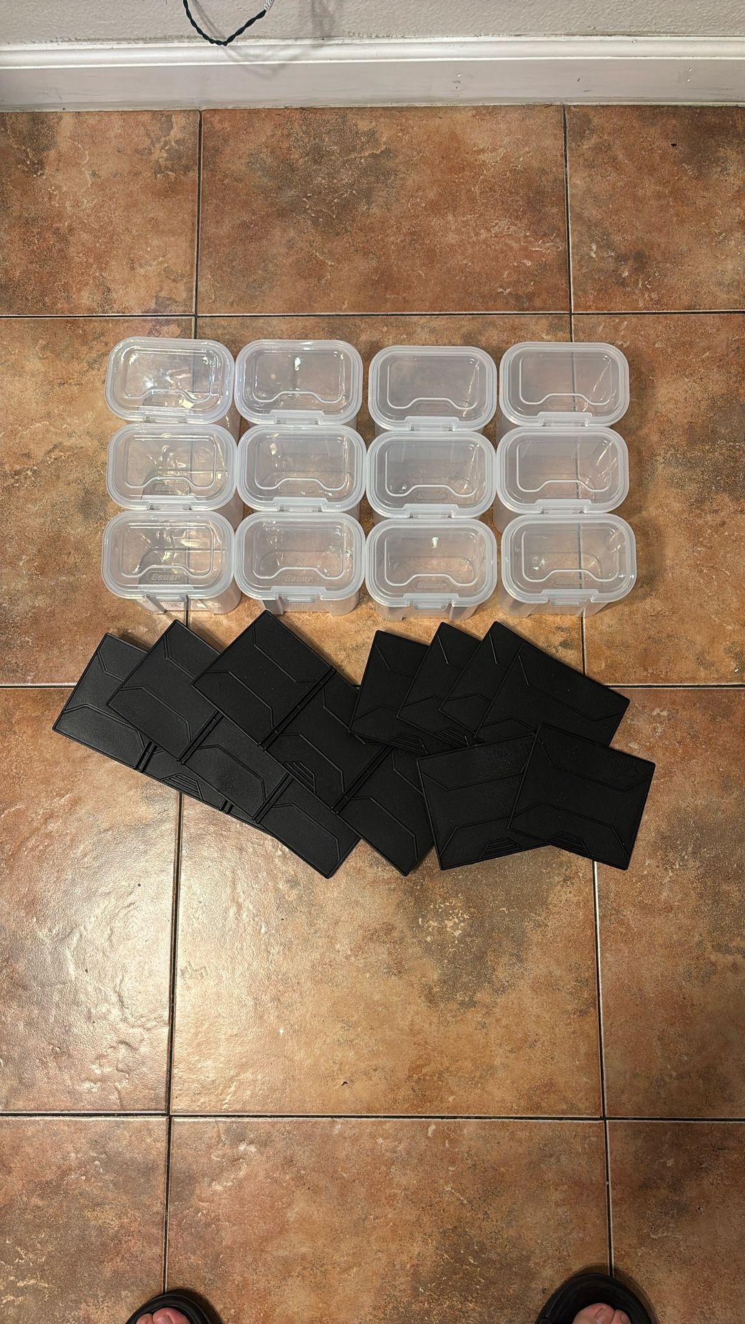 Bauer Clear Containers $20 OBO (Compatible With Bauer Small Modular Tool Boxes)