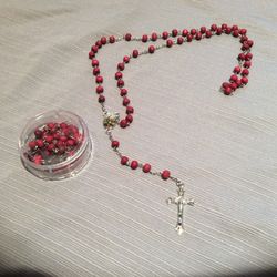 Rosary Red Or Brown