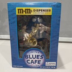 Collectible Limited Blues Cafe M&M Dispenser