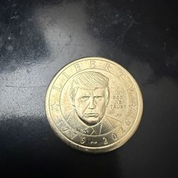 US Mint $100 Trump $1 Coins Bag (No Privy)