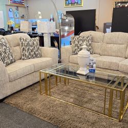 Lonoke Sofa & Loveseat - Best Prices -$39 Down
