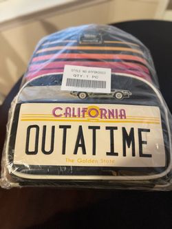 RARE Back To The Future Authentic Loungefly Backpack NEW With Matching Wallet Tags Universal Studios Original NWT!