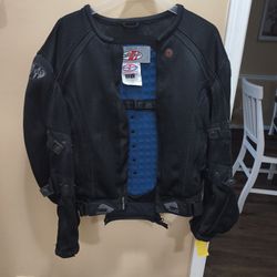 Joe Rocket Mesh Motorcycle Jacket Men Size Small Excellent Condition
