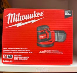 Milwaukee M18 Random Orbit Sander Tool Only