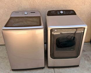 Samsung washer and dryer gas set