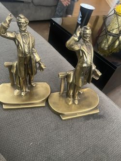 Brass Bookends