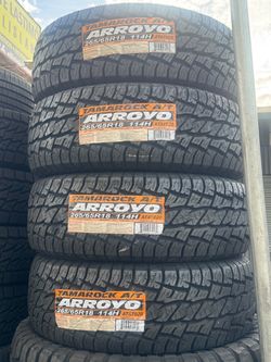 265/65r18 arroyo AT installed and balanced