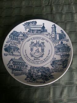 Town OF Brunswick,Ny bicentennial plate