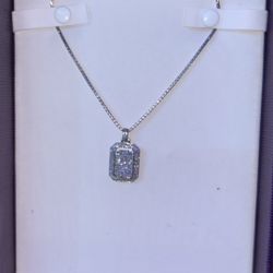 925 Gold Plaited Diamond Chain 