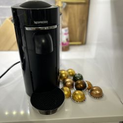 Nespresso VertuoPlus Deluxe Coffee and Espresso Machine