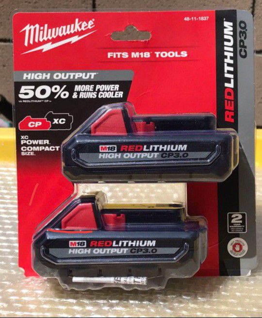 Milwaukee Battery Pack...$80..Firm On Price, Pickup Only....