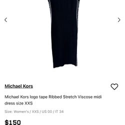 Michael Kors Long Dress