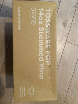 Tossware Pop Stemmed Vino