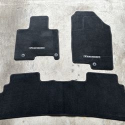 2022-2025 Hyundai Tucson Carpeted Floor Mats OEM