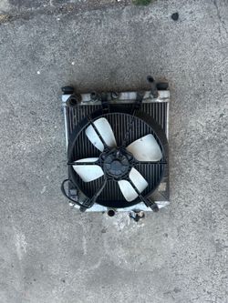 98 civic radiator