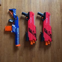 Rival And Retaliator Nerf Guns