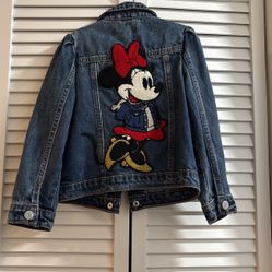 Gap Minnie Girls Demin Jacket Size T5