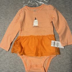 New Carters Halloween Girls Bodysuit Size 24 Months 