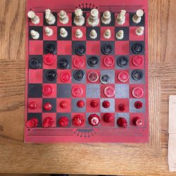 Chinese Checkers & Chess Set