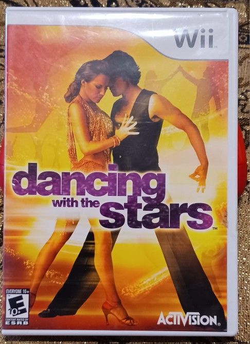 Dancing With The Stars Wii Video Game Dance Nintendo Manual Disc