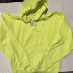 Jerzees Bright Yellow Hoodie