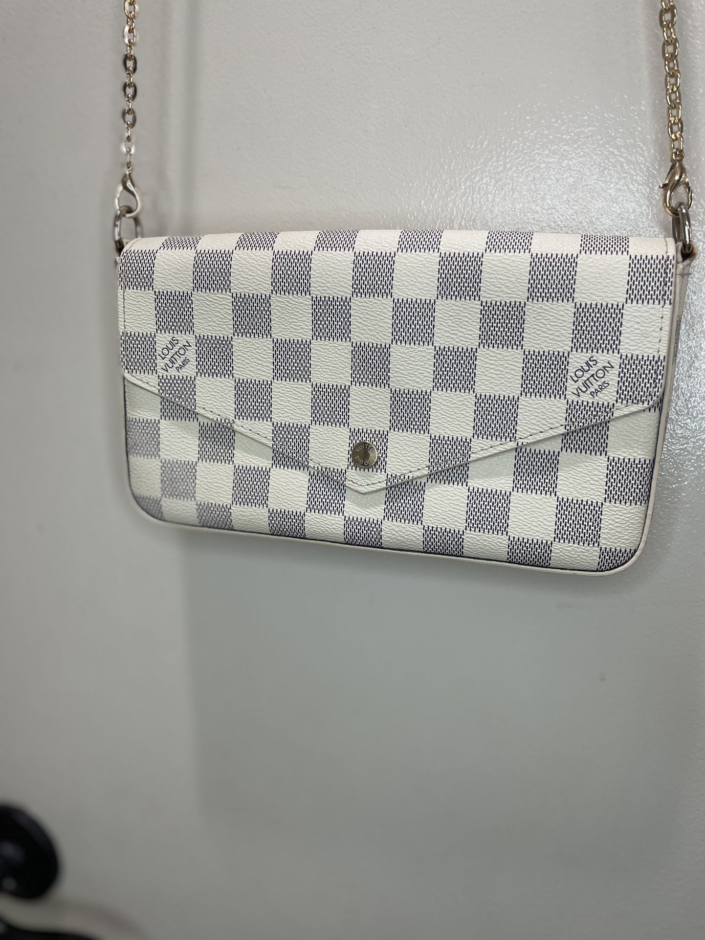 Louis Vuitton Damier Azur Canvas Felicie Pochette Bag