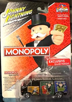 2022 Johnny Lightning Pop Culture Monopoly 1979 Dodge Van