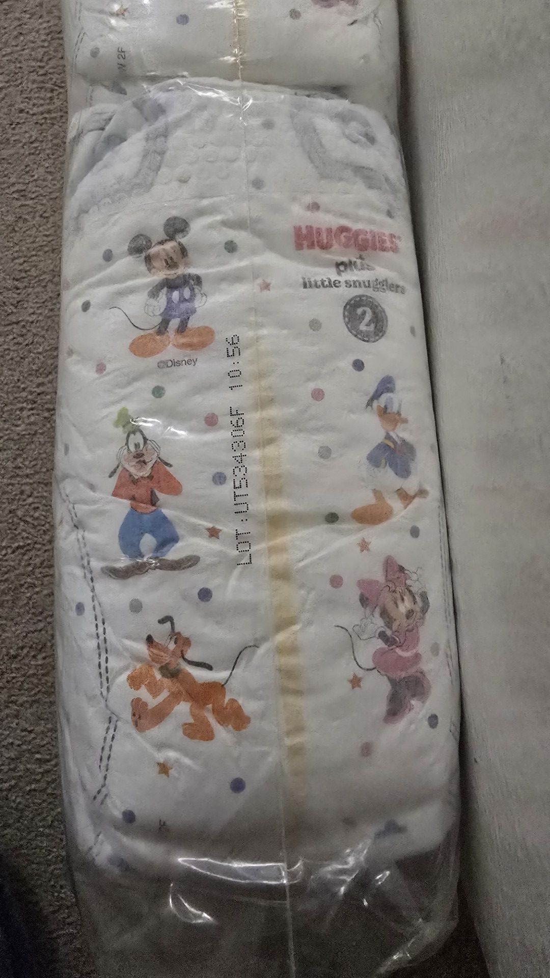 Huggies size 2 diapers (sealed)