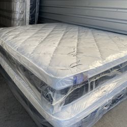 Brand New QUEEN PILLOW TOP just the MATTRESS Free Delivery All Sizes Available 