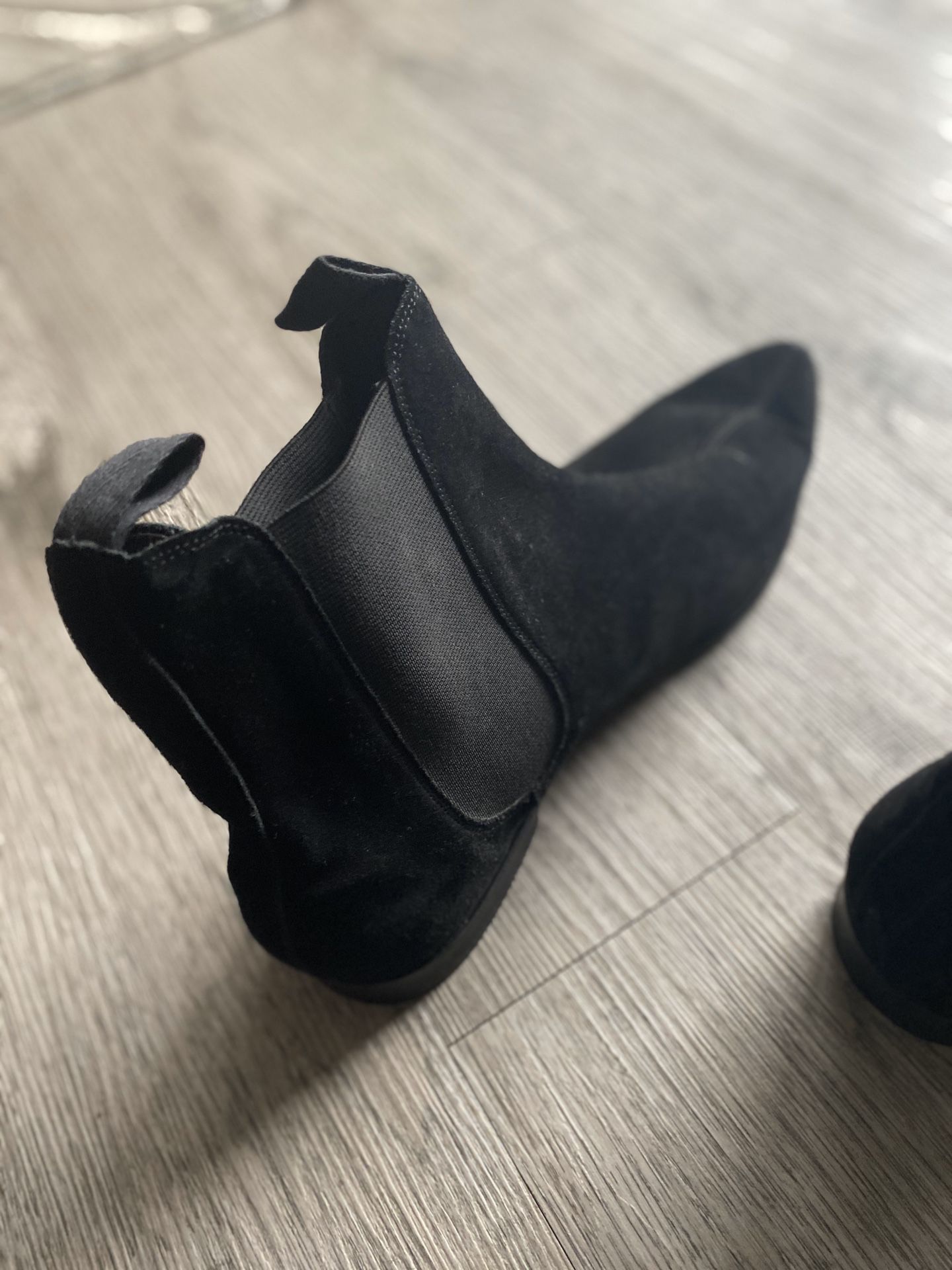 Black Chelsea Burberry Boots