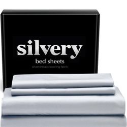 Queen Size Luxury Cooling Sheets - Gray