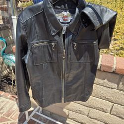 Harley-Davidson Women's Leather Jacket Extra Large Excellent Condition
