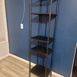 Black Metal Rack Shelf / Bookshelf/ Storage